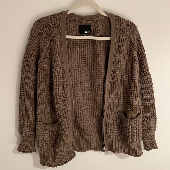 ARITZIA WILFRED FREE WOOL CARDIGAN - Picture 1 of 3